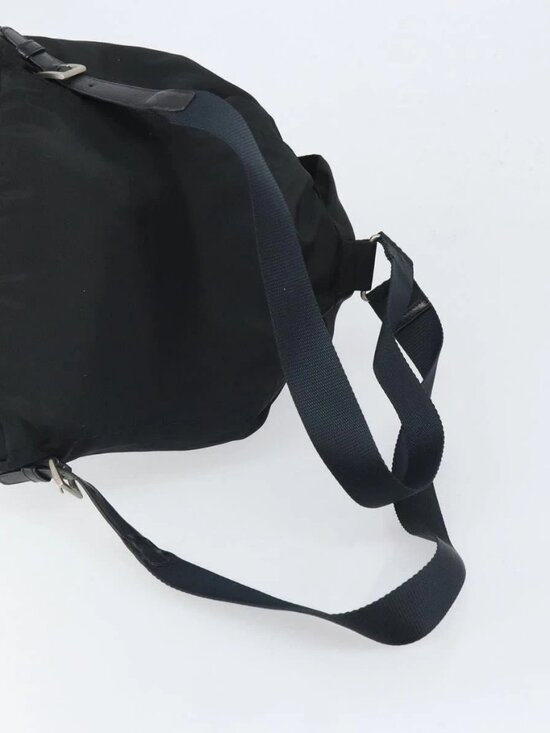 PRADA Backpack Nylon Black Silver main image 5